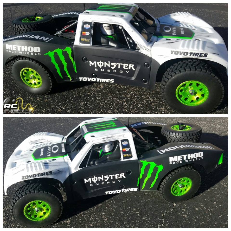 gas powered trophy truck rc