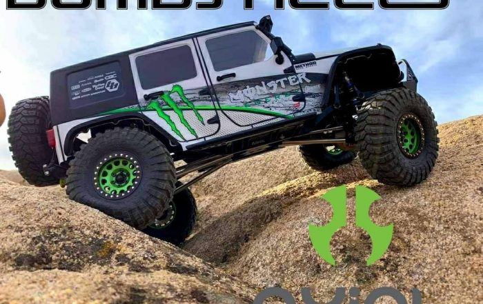 Custom Painted Monster Axial Jeep SCX10 III