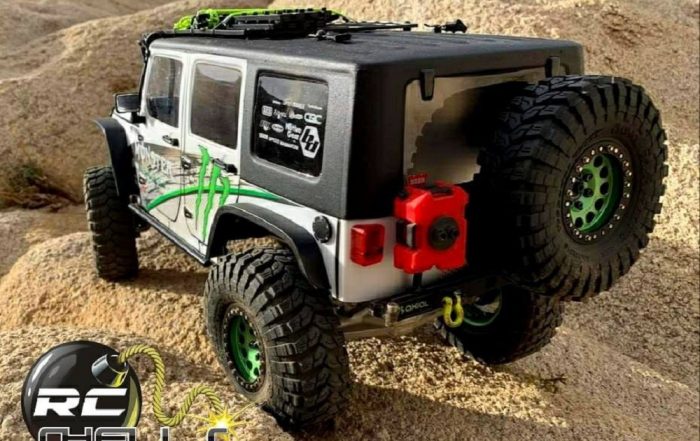Custom Painted Monster Axial Jeep SCX10 III