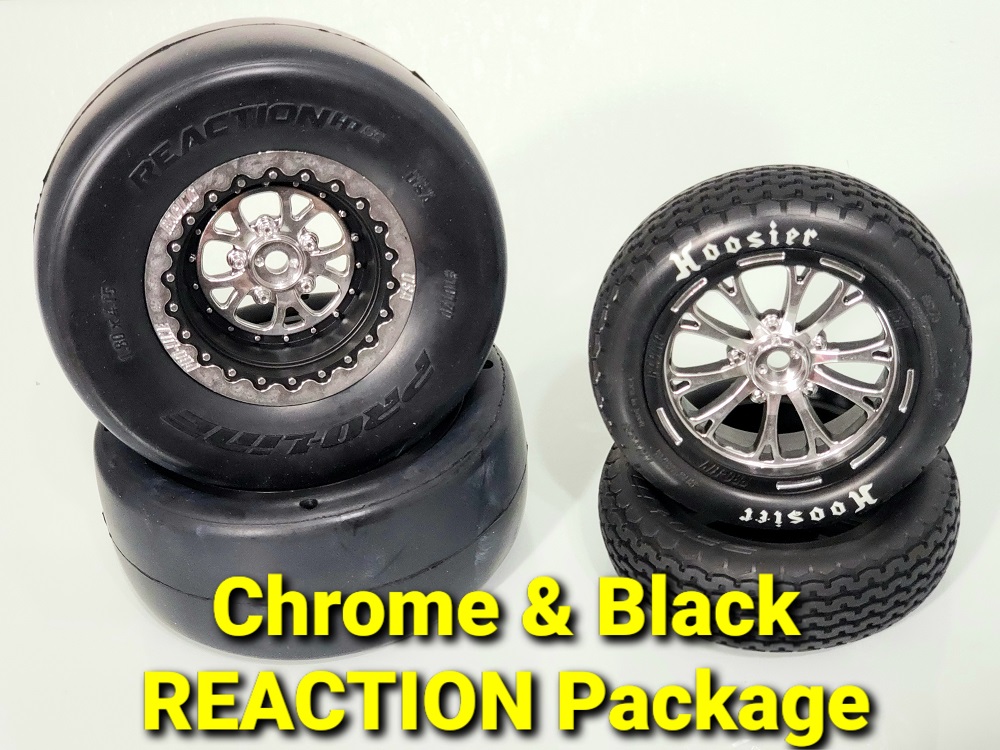 Belted REACTION - No Prep Tire Build Chrome & Black Package