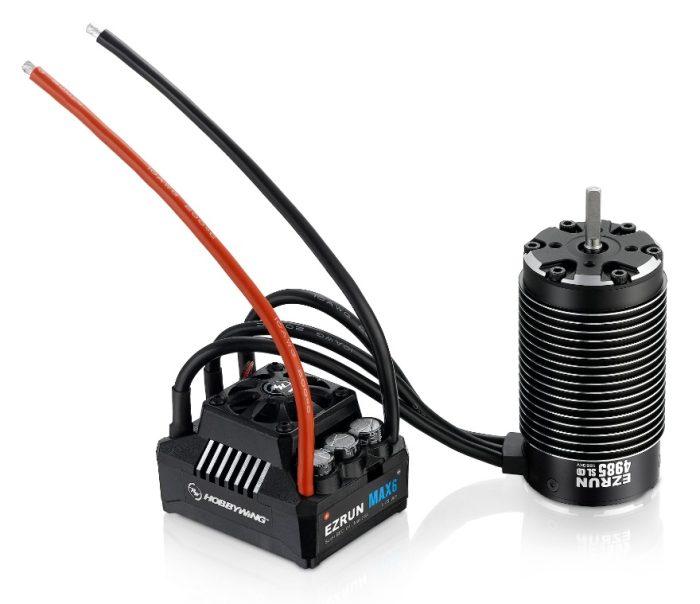 Hobbywing EZRun MAX6 V3 Sensorless Brushless ESC & Motor Combo w/4985SL (1650kV) - Image 2