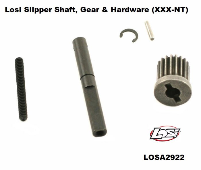 Losi XXX-NT Slipper Shaft, Gear & Hardware - LOSA2922 - Image 2