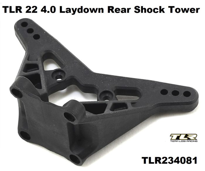 TLR 22 4.0 Laydown Rear Shock Tower