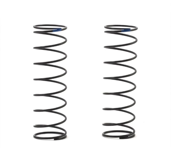 Team Associated 12mm Rear Shock Spring (2) (Blue/2.20lbs) (61mm Long) - Image 2