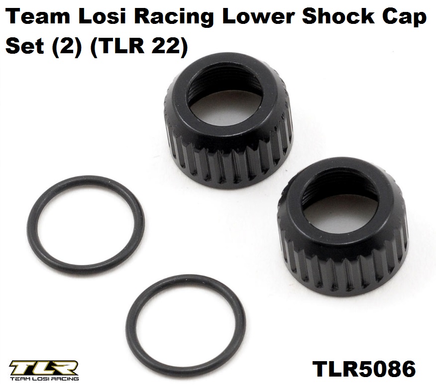 TLR Lower Shock Cap Set (2) (TLR 22)
