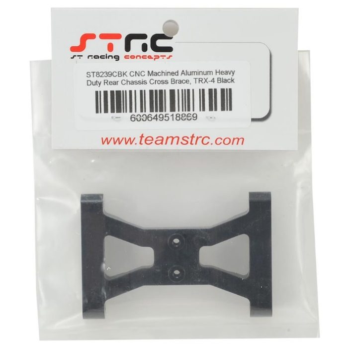 ST Racing Concepts Traxxas TRX-4 HD Rear Chassis Cross Brace (Black) - Image 2