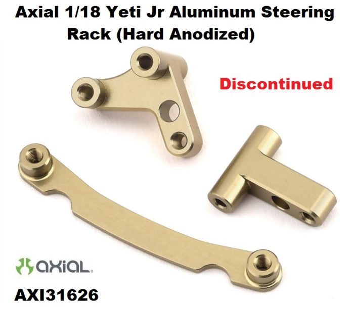 Axial 1/18 Yeti Jr Aluminum Steering Rack (Hard Anodized)