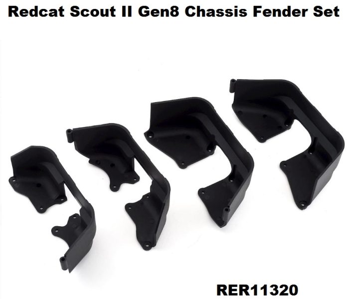 Redcat Scout II Gen8 Chassis Fender Set