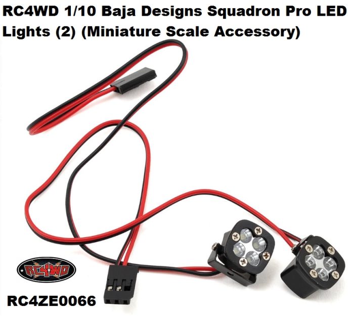 RC4WD 1/10 Baja Designs Squadron Pro LED Lights