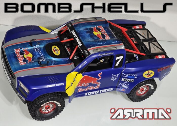 Red Bull (Bryce Menzies) Custom Edition ARRMA Mojave EBX Roller - Image 2