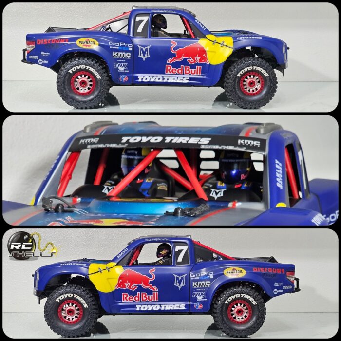 Red Bull (Bryce Menzies) Custom Edition ARRMA Mojave EBX Roller - Image 3