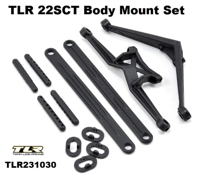 TLR 22SCT Body Mount Set