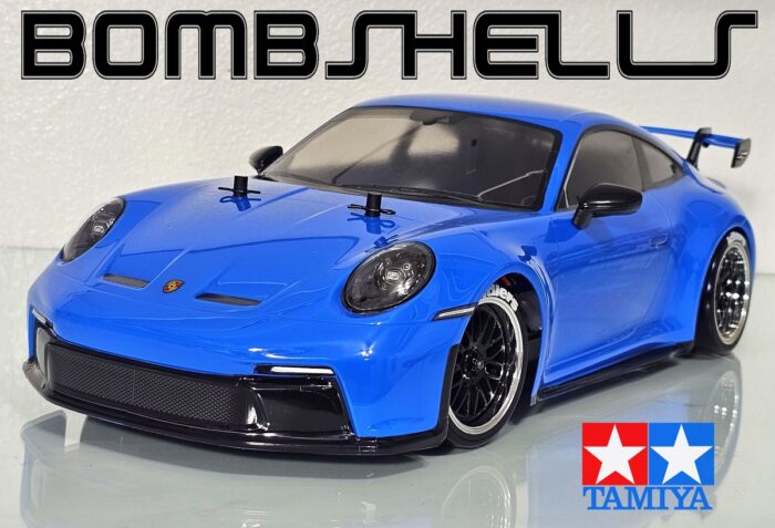 Tamiya TT-02 Blue Anodized Aluminum Edition Porsche 911 GT3 - Image 3