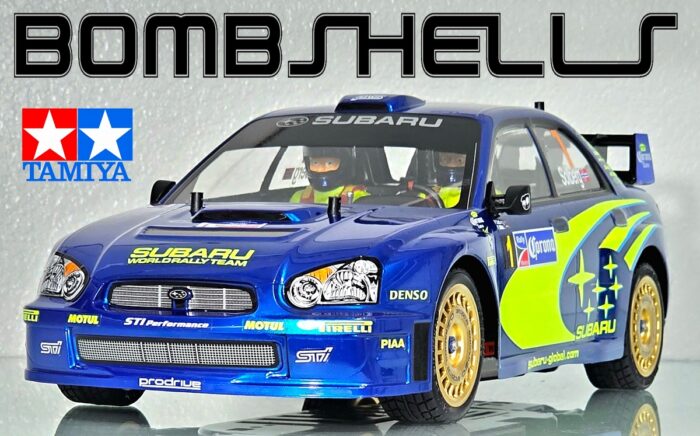 Tamiya TT-01E "Concourse Series" 2004 Subaru Impreza Mexico Limited Bombshells Edition 4WD Electric Rally Car - Image 2