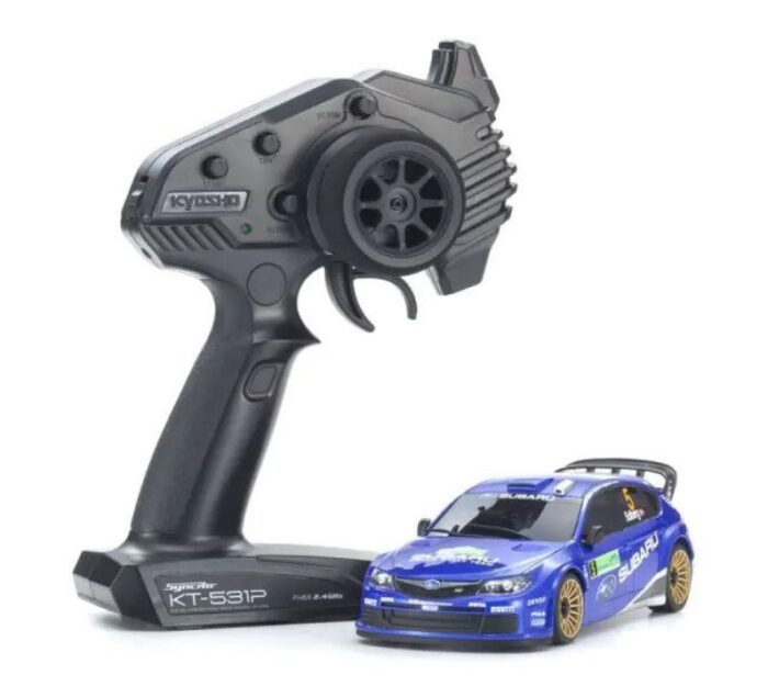 Kyosho MINI-Z AWD Subaru Impreza WRC 2008 Body (Blue)