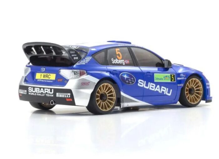 Kyosho MINI-Z AWD Subaru Impreza WRC 2008 Body (Blue) - Image 3