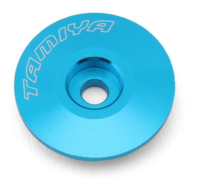 Tamiya Aluminum Hi-Torque Servo Saver Cap (Blue) - Image 2