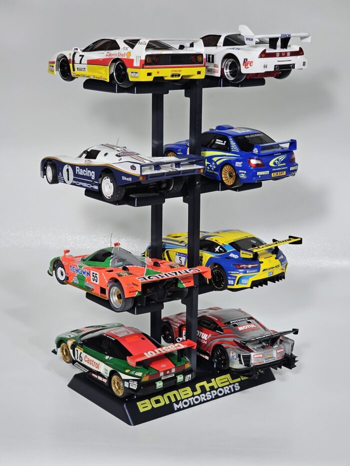 BOMBSHELLS Motorsports 8-STACK Mini Car Display - Image 2