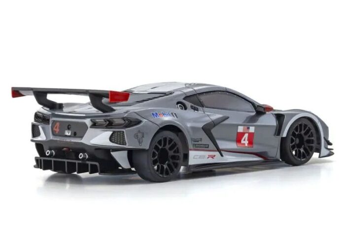 Kyosho MINI-Z RWD MR-04 Ready Set CHEVROLET® CORVETTE® C8.R Gunmetal / White - Image 3