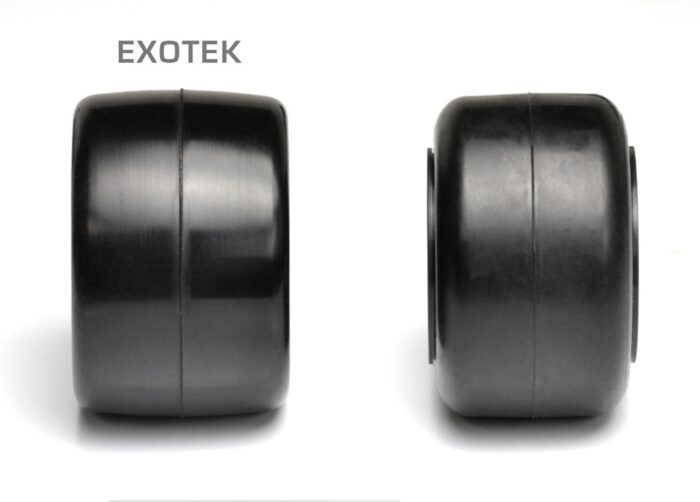 Exotek F1 Rear Rubber Tires (2) (Super Soft) - Image 4