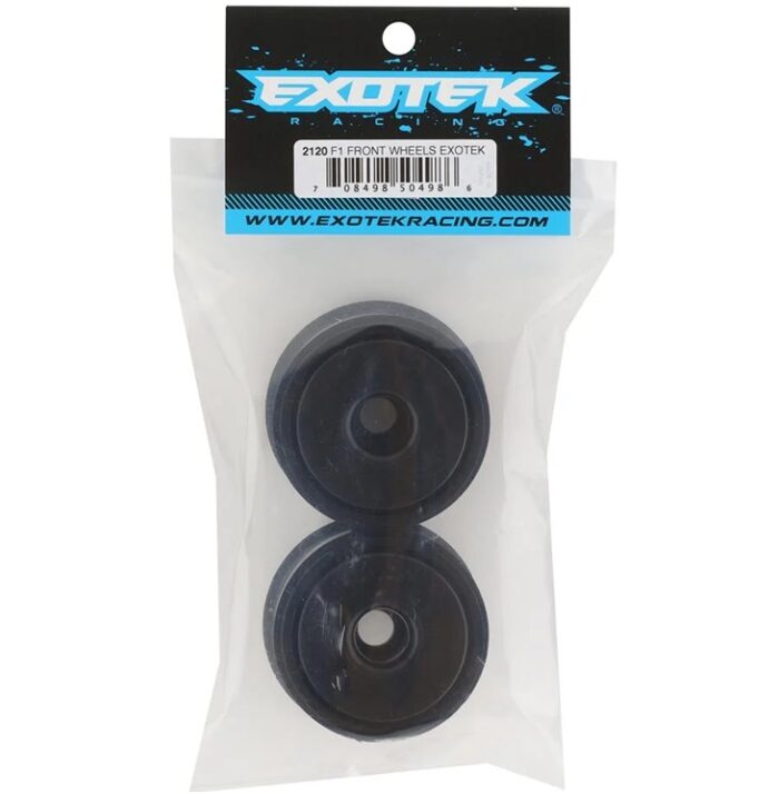 Exotek F1 Front Disk Wheels (Black) (2) (Exotek F1 Tires Only) - Image 2