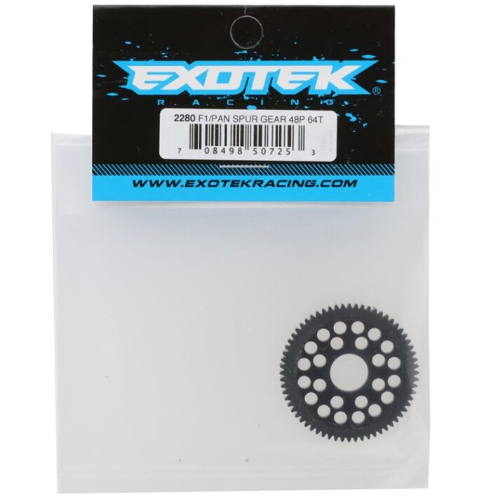 Exotek 1/10 F1/Pan Car 48P HD Spur Gear (64T) - Image 3