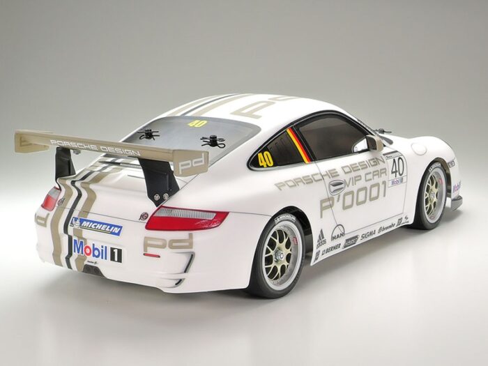 Tamiya 2008 Porsche 911 GT3 Cup VIP 1/10 4WD Electric Touring Car Kit (TT-01E) - Image 3