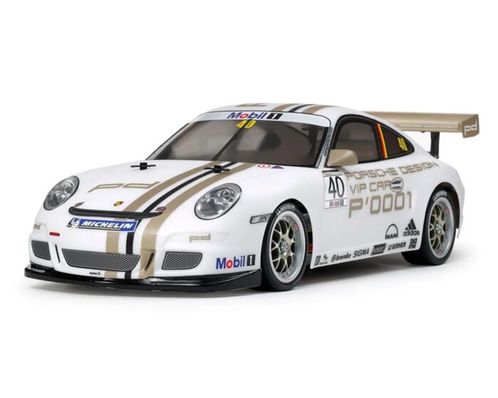 Tamiya 2008 Porsche 911 GT3 Cup VIP 1/10 4WD Electric Touring Car Kit (TT-01E) - Image 2