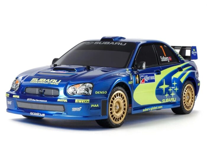 Tamiya 2004 Subaru Impreza Mexico Limited Edition 1/10 4WD Electric Touring Car Kit (TT-01E) - Image 2