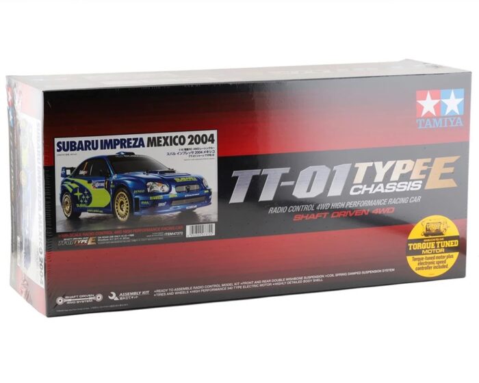 Tamiya 2004 Subaru Impreza Mexico Limited Edition 1/10 4WD Electric Touring Car Kit (TT-01E)