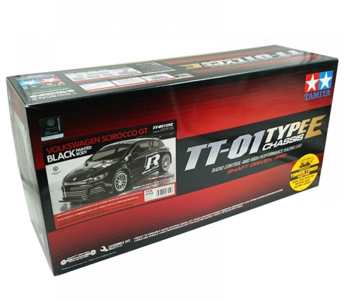 Tamiya Volkswagen Scirocco GT 1/10 4WD Electric Touring Car Kit (TT-01E) (Limited Edition)