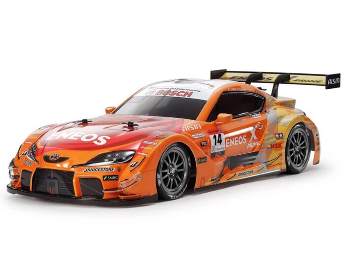 Tamiya ENEOS X PRIME GR Supra 1/10 4WD Electric Touring Car Kit (TT-02) - Image 2