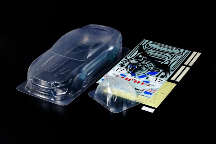 Tamiya Ford Mustang GT4 Body Set (Clear) - Image 2