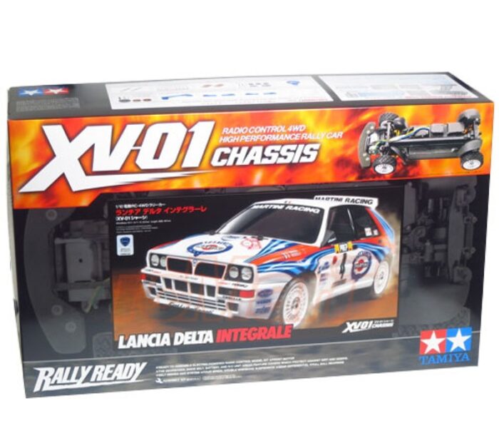 Tamiya 1/10 Lancia Delta Integrale 4WD Rally Car Kit (XV-01)