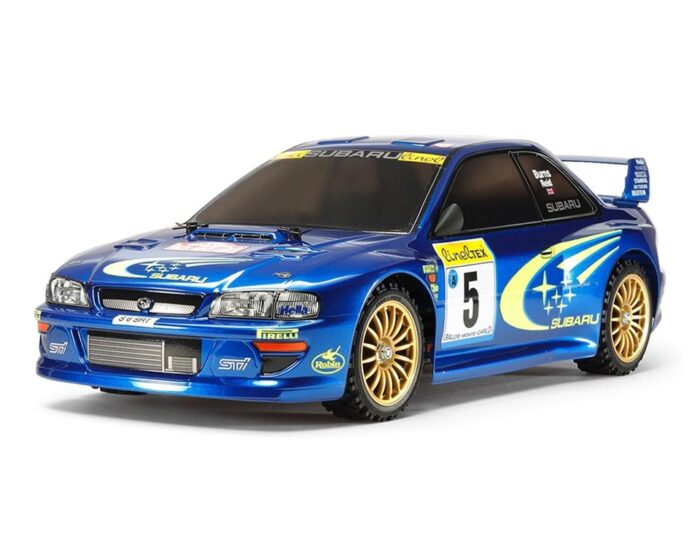 Tamiya 1999 Subaru Impreza STI Monte-Carlo 1/10 4WD Electric Rally Car Kit (TT-02) - Image 2