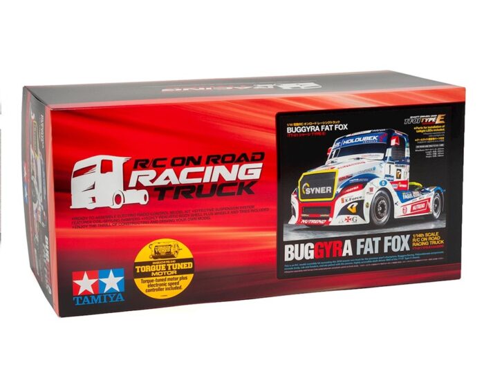 Tamiya Buggyra Fat Fox 1/14 4WD On-Road Euro Truck Kit (TT-01)