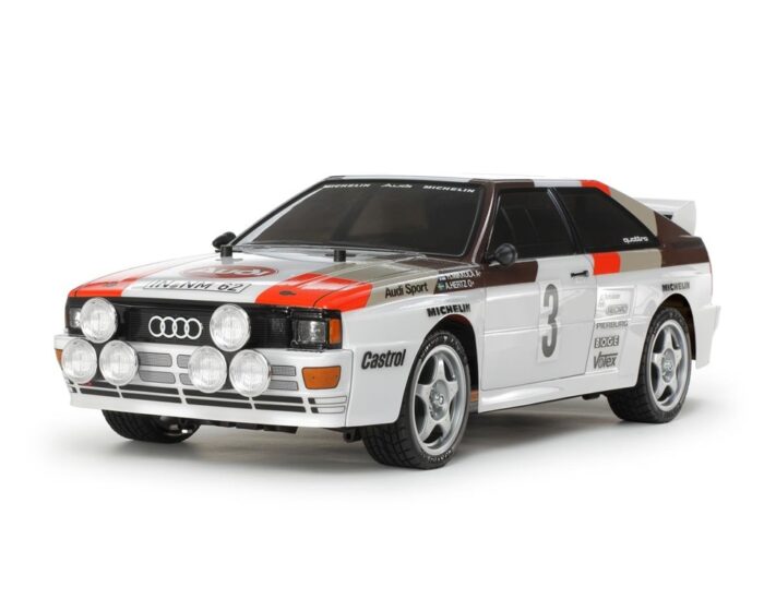 Tamiya Audi Quattro Rallye A2 1/10 4WD Electric Rally Car Kit (TT-02) - Image 3