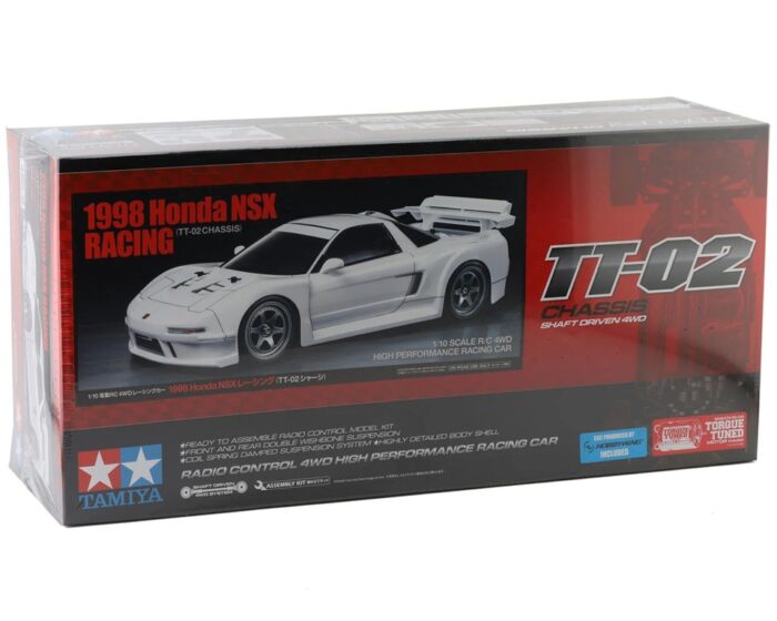 Tamiya 1998 Honda NSX Racing 1/10 4WD Electric Touring Car Kit (TT-02)