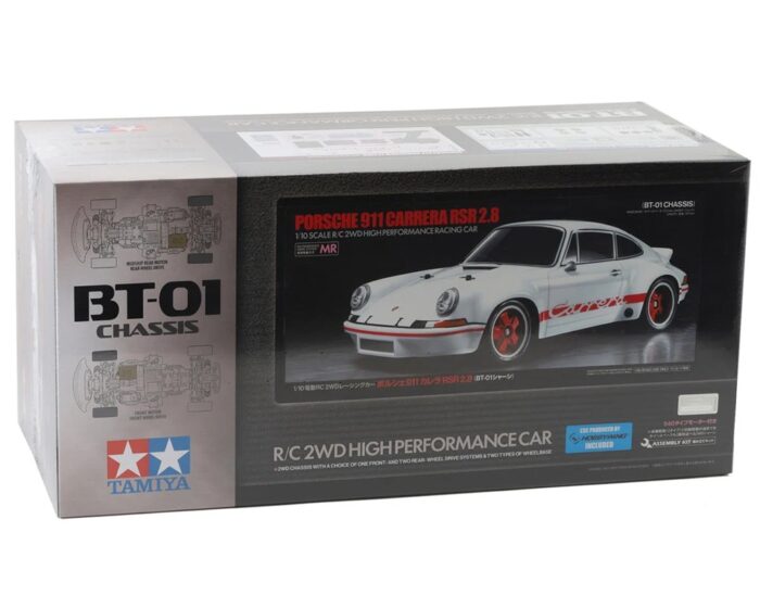 Tamiya Porsche 911 Carrera RSR 2.8 1/10 2WD Electric Touring Car Kit (BT-01)