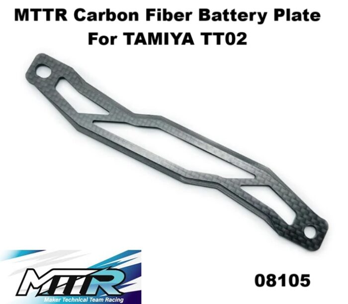 MTTR Carbon Fiber Battery Plate For TAMIYA TT02