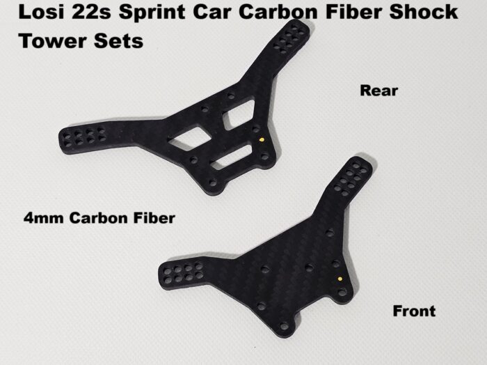 Losi 22S Sprint Car Carbon Fiber Shock Tower Set