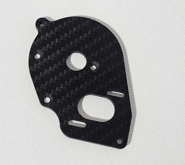 Losi 22S Sprint Car Carbon Fiber Motor Plate - Image 2