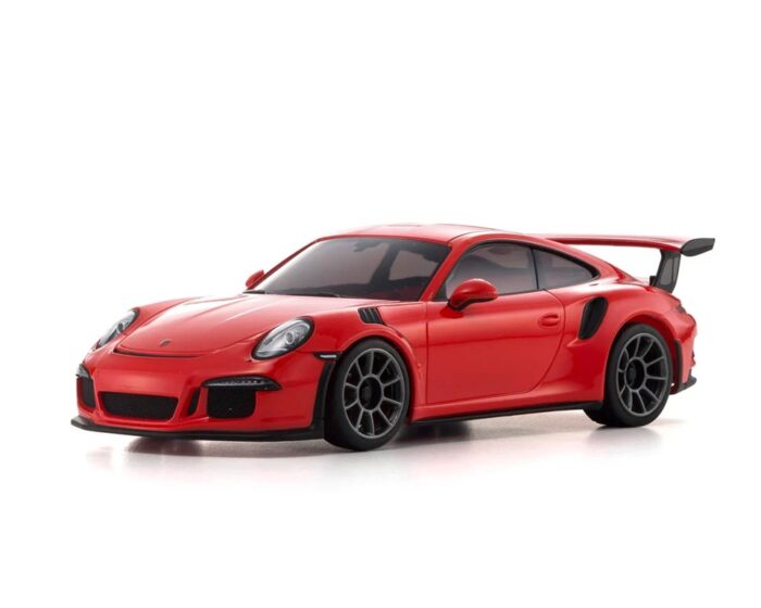 Kyosho MINI-Z RWD MR-04 Ready Set Porsche 911 GT3 RS Lava Orange - Image 2